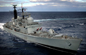 HMS Manchester (stock image)