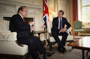 PM of Pakistan visits Downing Street (The Prime Minister's Office)