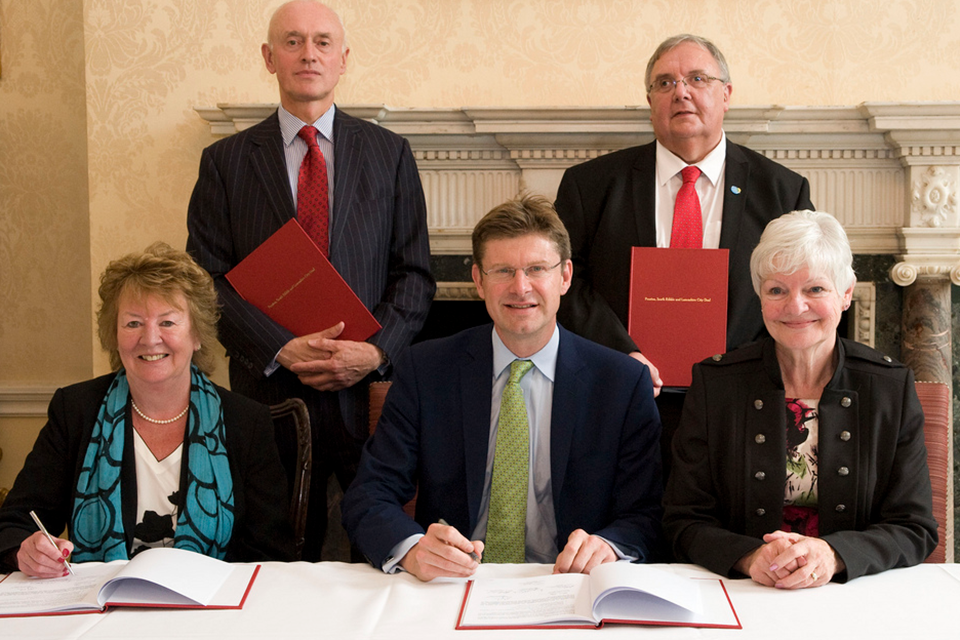 Preston City Deal to build new roads and create thousands of jobs and homes