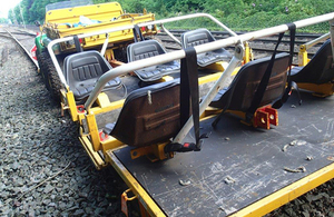Image of gator and trailer