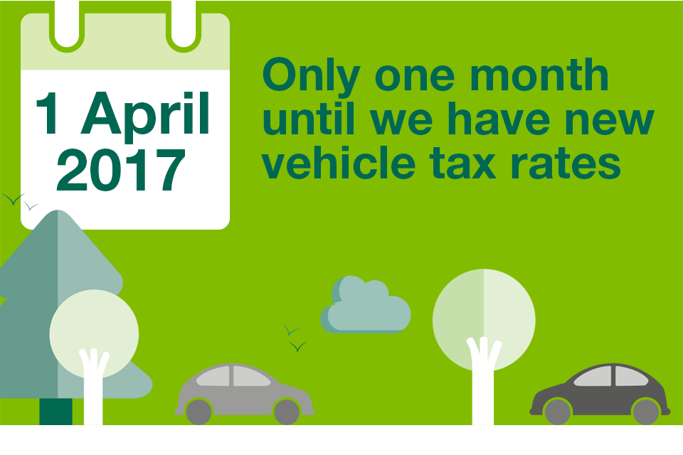 One month to go until new vehicle tax rates come into force