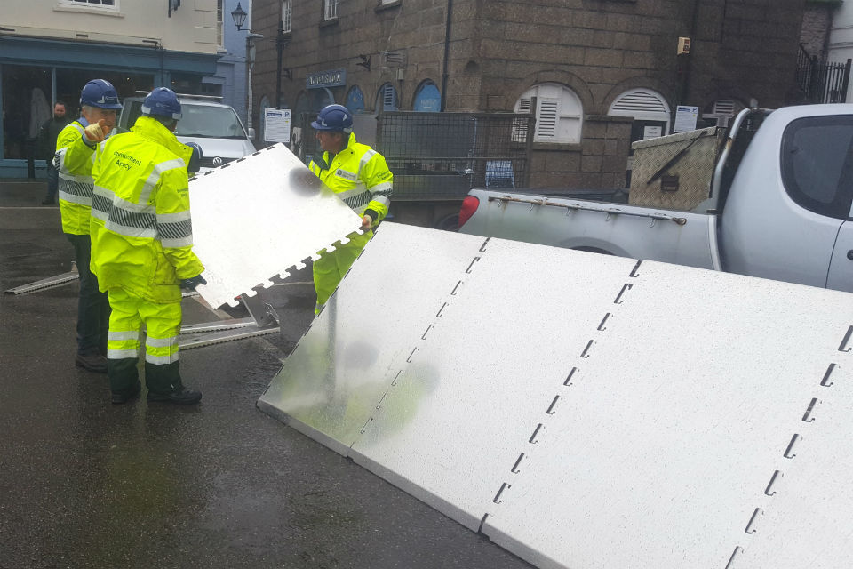 Environment Agency warns of flood risk in Devon and Cornwall