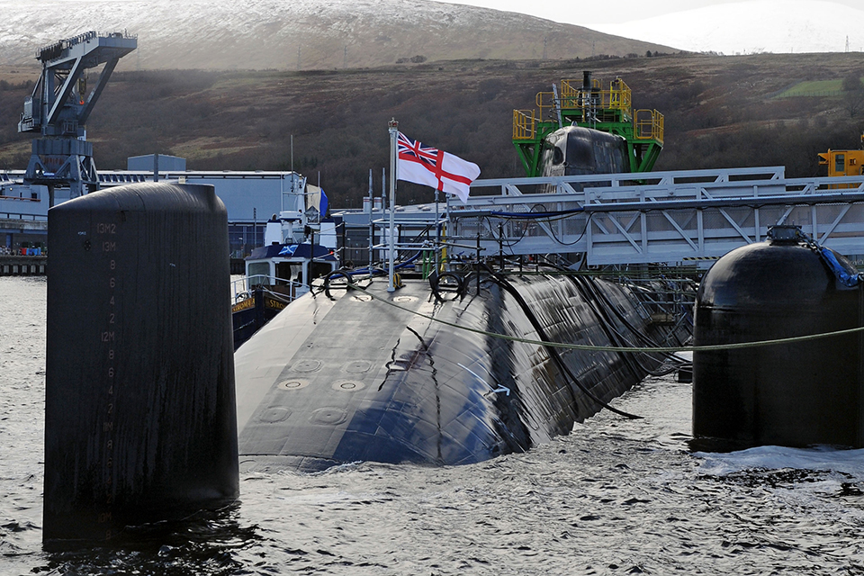 HMS Artful. Crown Copyright. 