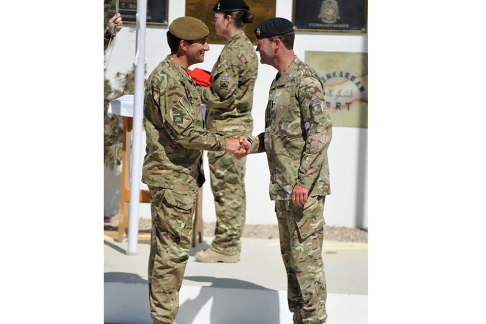 12 Mechanized Brigade takes command of Task Force Helmand