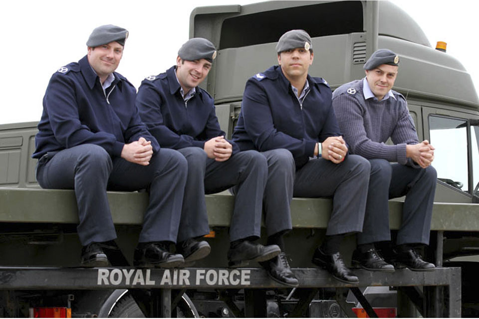 Fitters from 5001 Squadron who deployed to Italy in support of the air strikes in Libya 