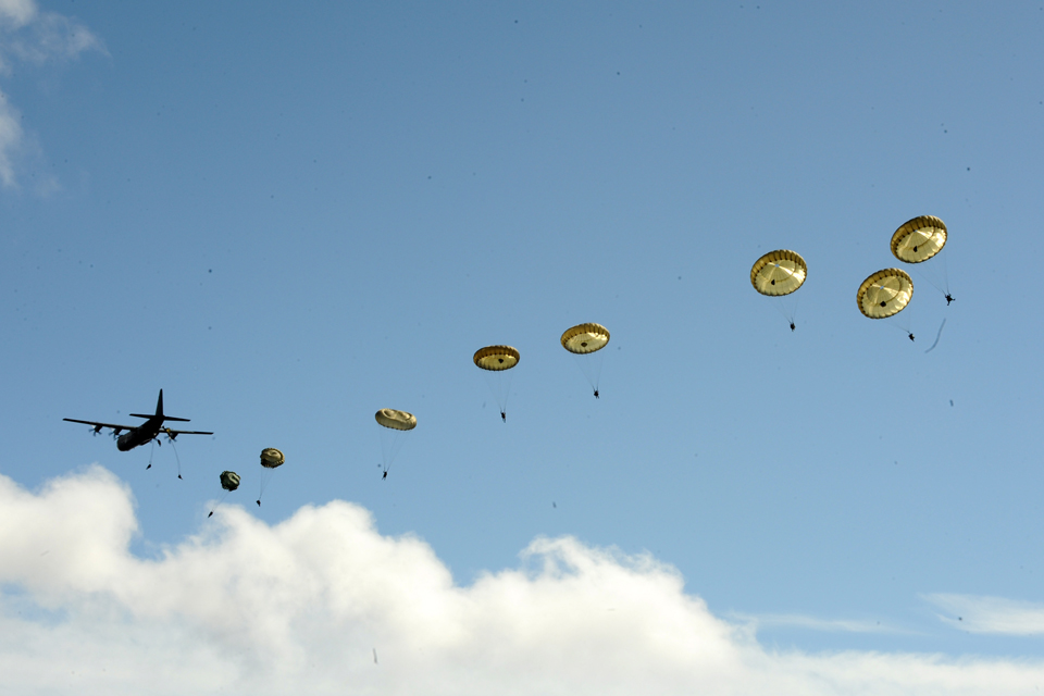 Soldiers from 16 Air Assault Brigade