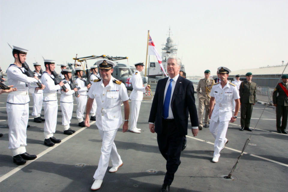 UK to lead Gulf Maritime Force