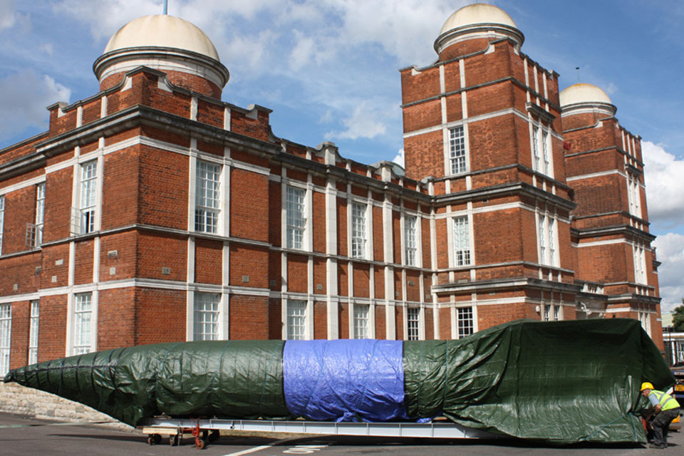 German rocket lands in Medway