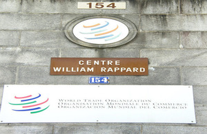 The World Trade Organisation in Geneva