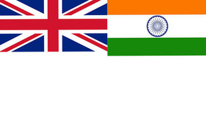 UK and India Flags