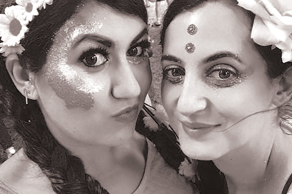 Picture of Sophie Awdry and Noemi Lamanna of Eco Glitter Fun.
