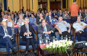 British Ambassador Peter Millett at the Homeland Security Summit in Amman