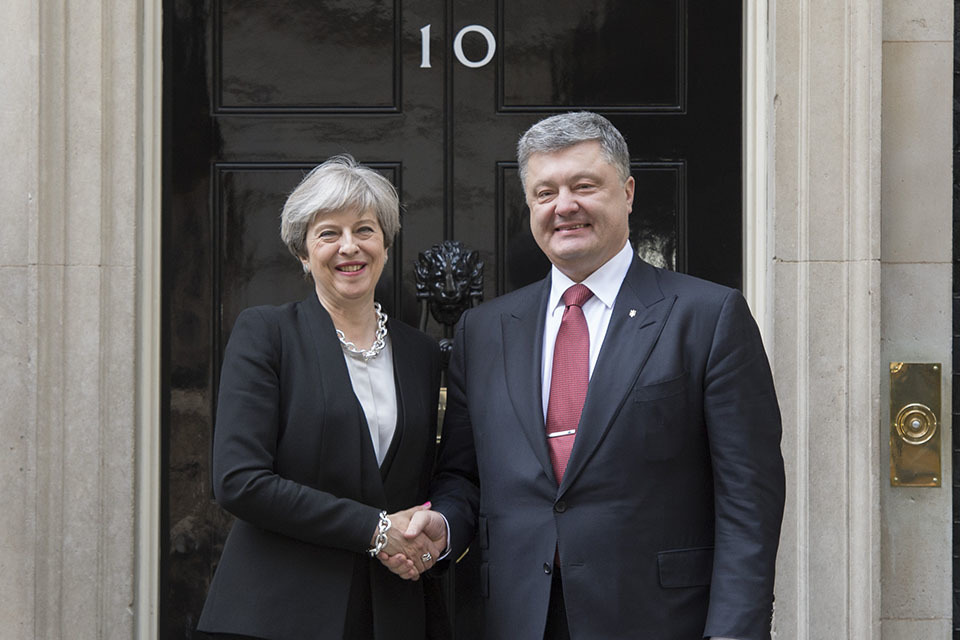 PM meeting with Ukrainian President Poroshenko: 19 April 2017