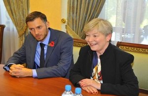 UBTIC Co-Chair Dame Barbara Hay visited Tashkent