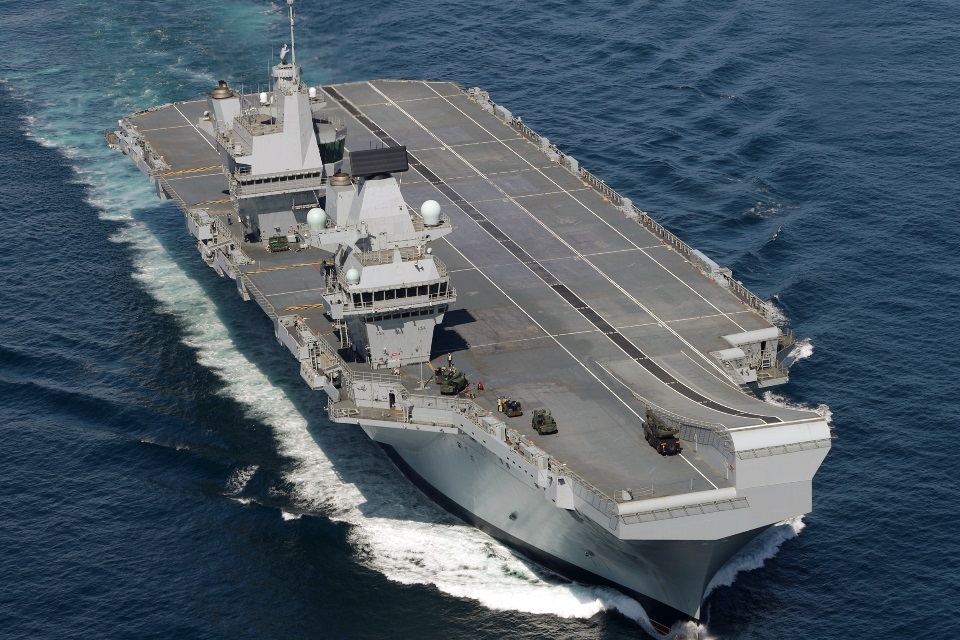 How Dstl helped launch the HMS Queen Elizabeth carrier