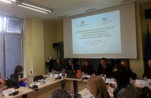 Sharing British practices on judicial appointments with Macedonia