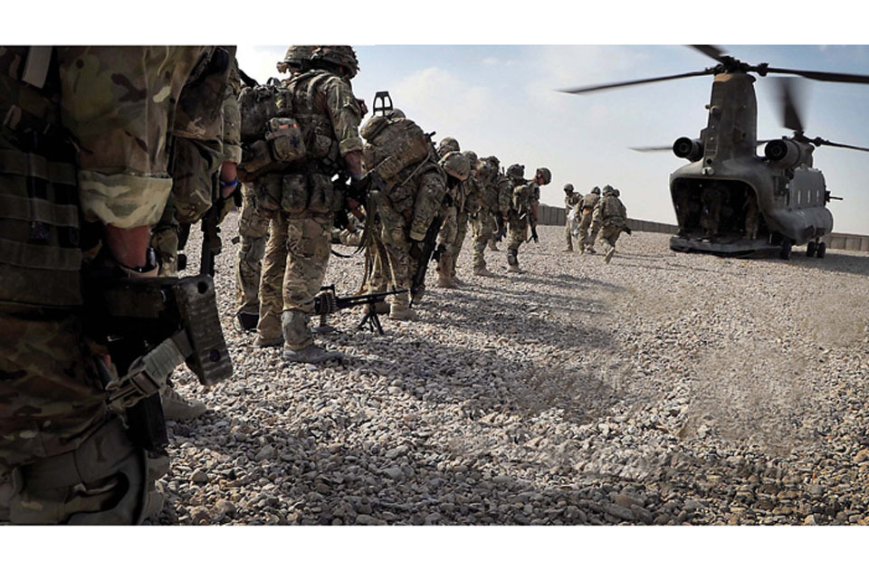 Army lawyers on the front line