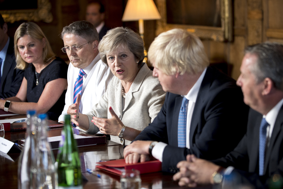 Cabinet meeting at Chequers, 31 August 2016: PM statement