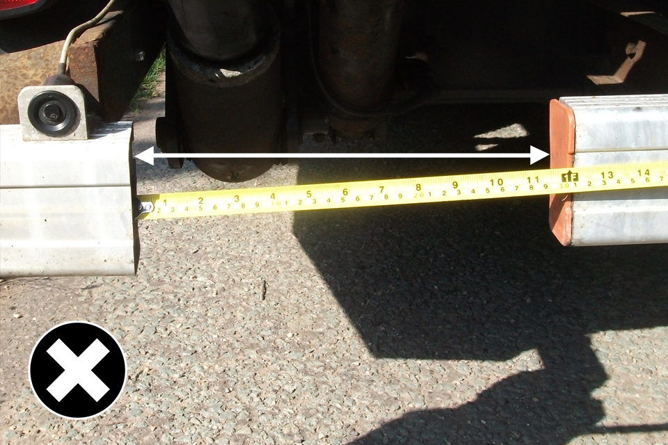 Gaps are allowed for lifts, but the limit is 25mm between working elements of the lift and fixed elements of the RUPD.