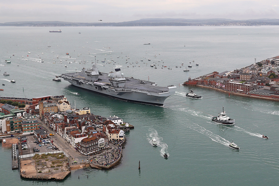 Defence Secretary to announce new £1bn support model for Royal Navy