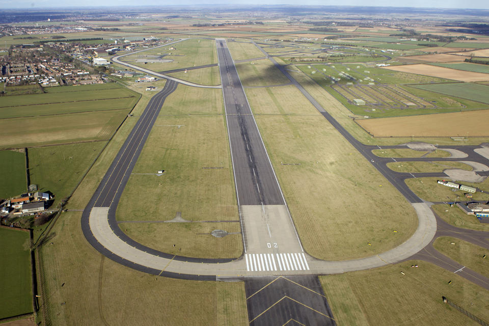 RAF Waddington runway repairs