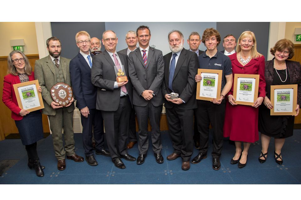 Defence minister presents 2016 Sanctuary Award