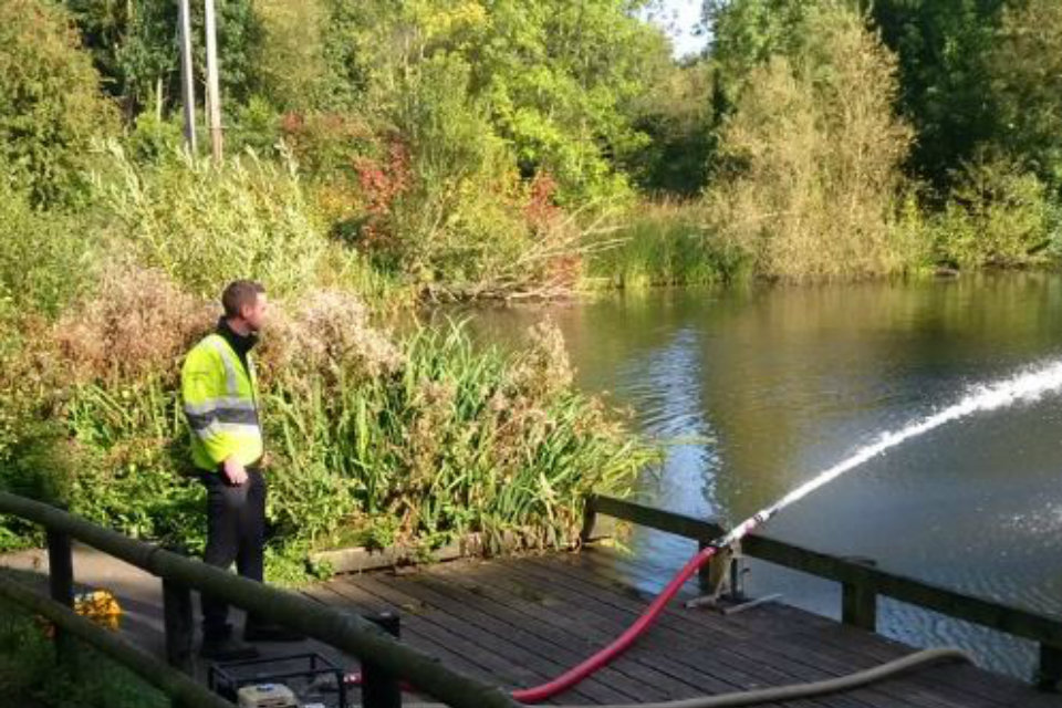 Environment Agency lends a hand to local council