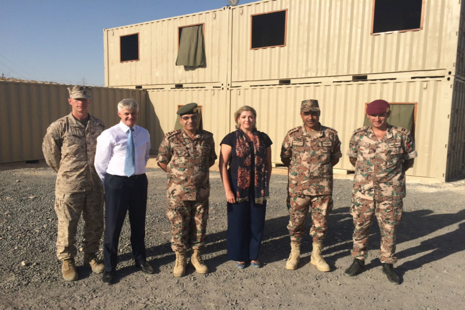 UK equipment boost for Jordanian Armed Forces
