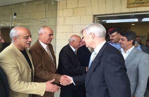 British Ambassador Edward Oakden visits Zarqa Governorate