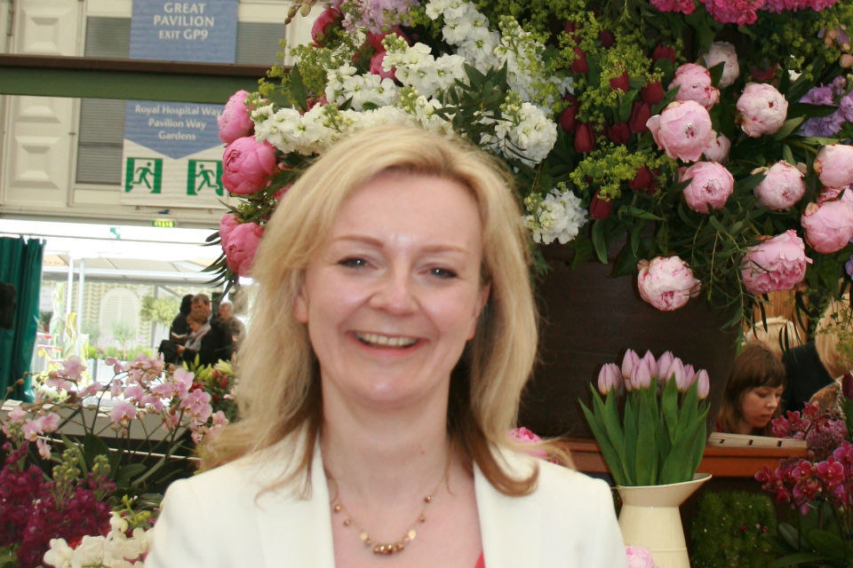 British horticulture praised by Environment Secretary