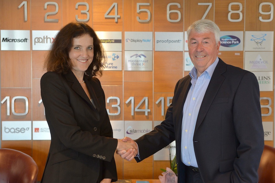 Secretary of State at Northern Ireland Science Park and Titanic Belfast