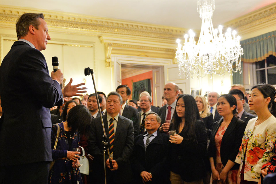 PM gives speech at Chinese New Year reception at Number 10