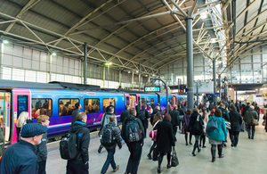 Leeds station.