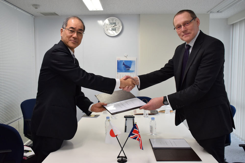 NDA and NDF of Japan sign co-operation agreement