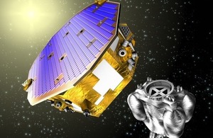 Artist's impression of LISA Pathfinder