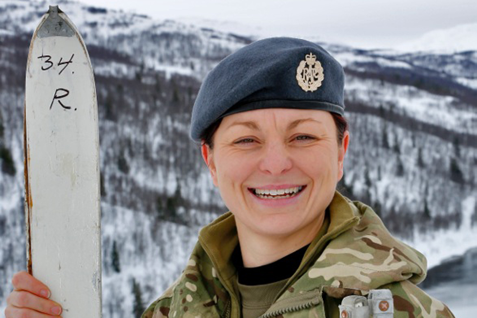RAF reservist mum fulfils her dream