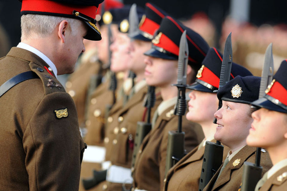 Junior Soldiers complete Phase 1 training