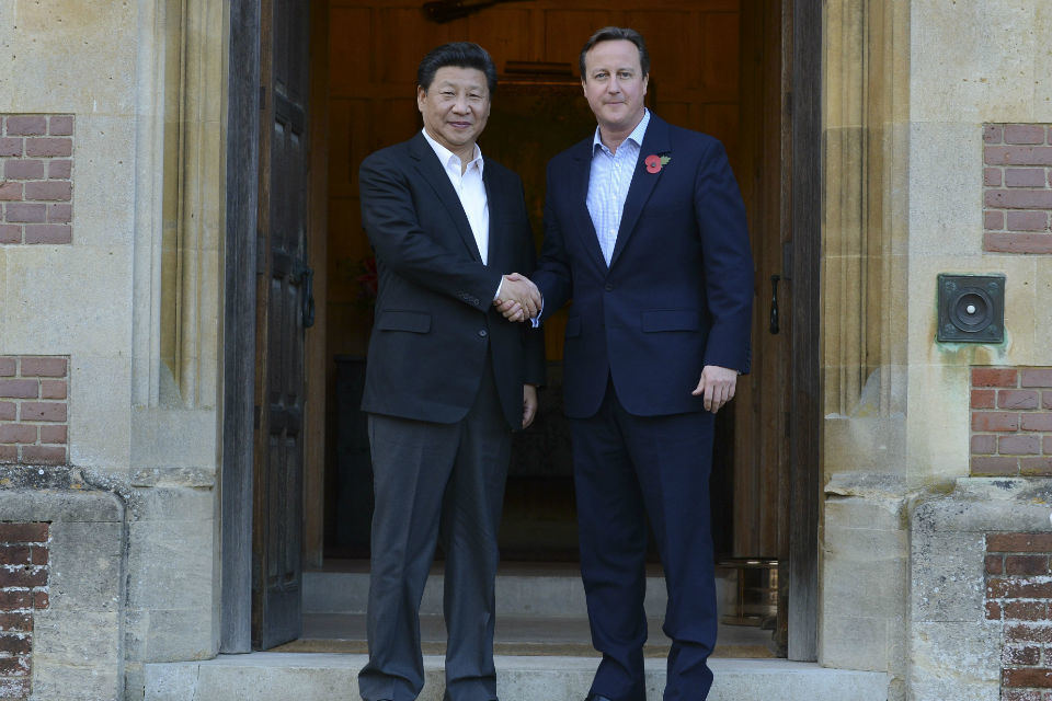 Prime Minister and Chinese President hold bilateral talks at Chequers