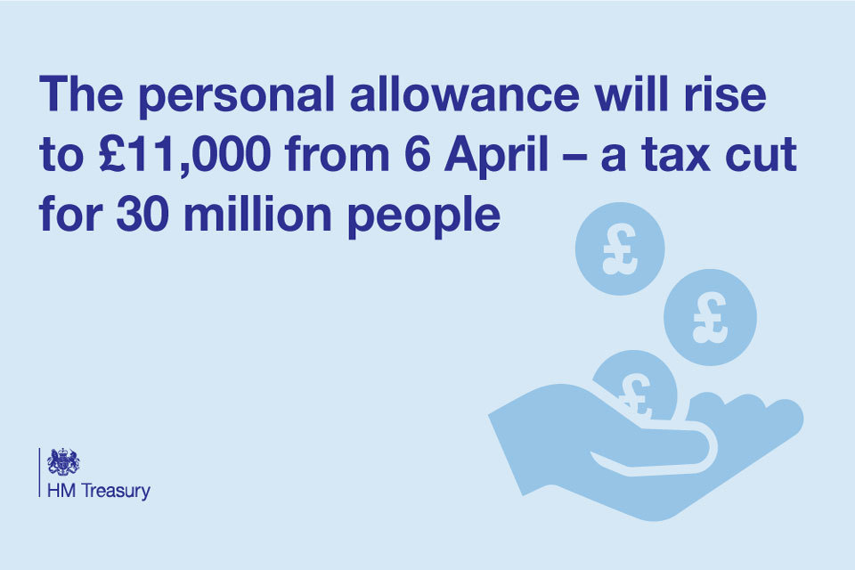 New tax year: changes coming into effect in 2016