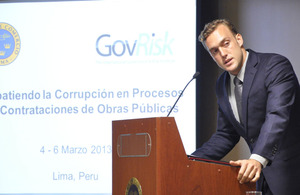 "Combating Corruption in Procurement Processes of Public Works" - GovRisk seminar-workshop held in Lima