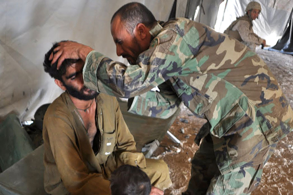 ISAF supports Afghan Army medic's work in villages