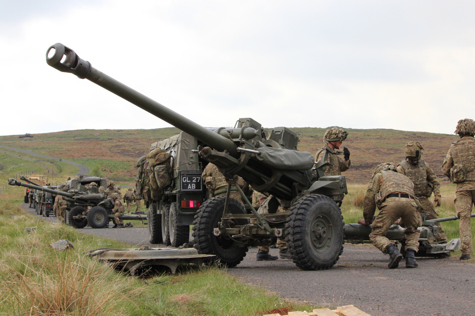 Troops gather for mission specific training at Otterburn