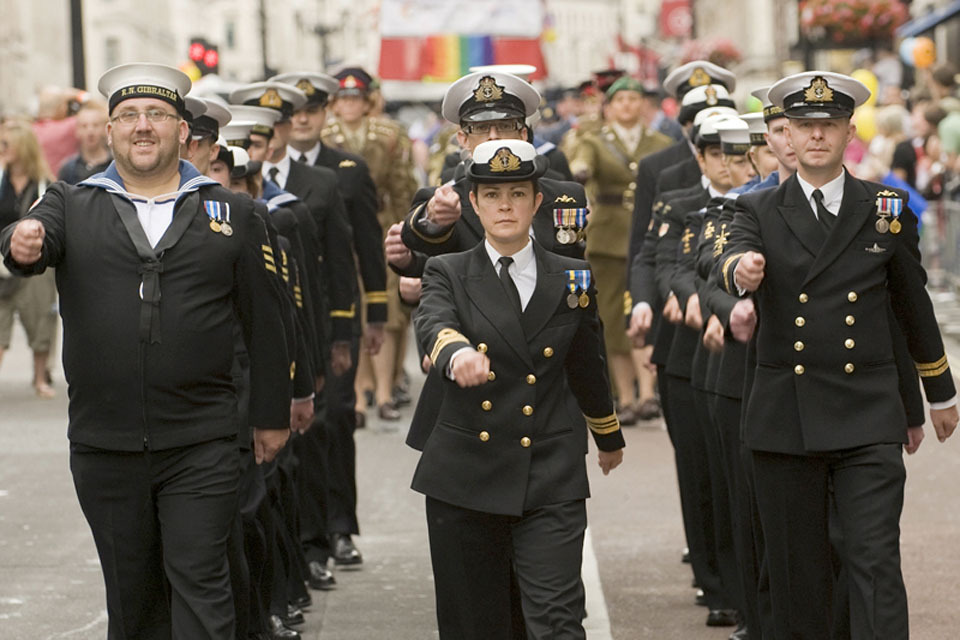 Navy and RAF among top 100 employers of gay people