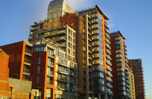 Block of flats in Manchester