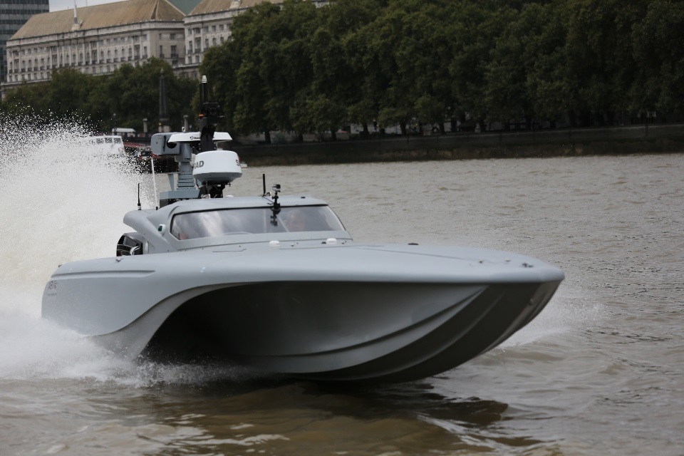 MOD and ASV Global sign agreement for unmanned surface vehicle software