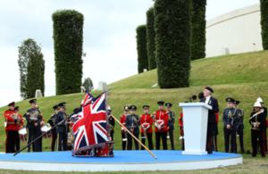 Women at War 100 service at the National Memorial Arboretum