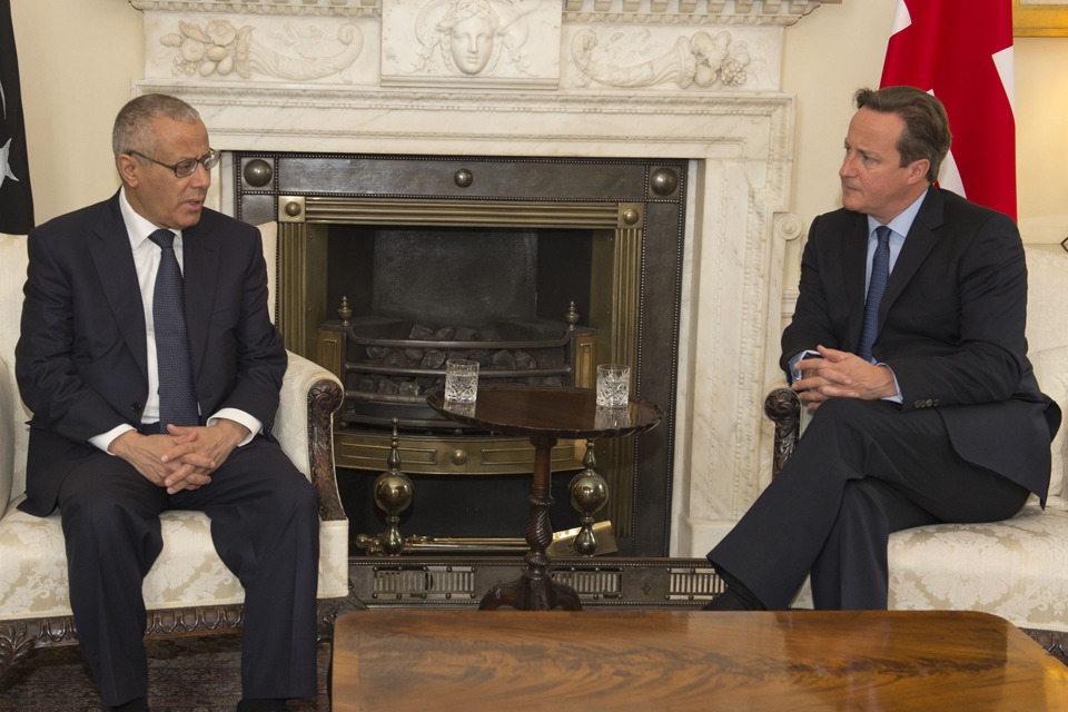 PM meeting with Prime Minister Zeidan