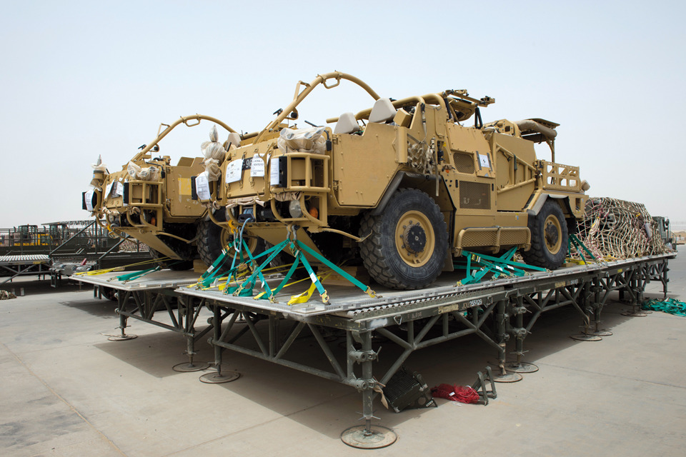 Kit movements run smoothly as Afghanistan drawdown continues