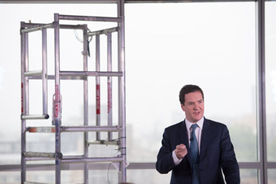 Chancellor: British economy is turning a corner