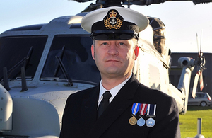 Warrant Officer Barry Firth [Picture: Crown copyright]